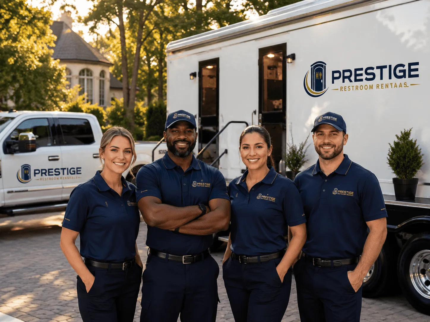 Trusted Luxury Portable Restrooms company in Falkland, NC